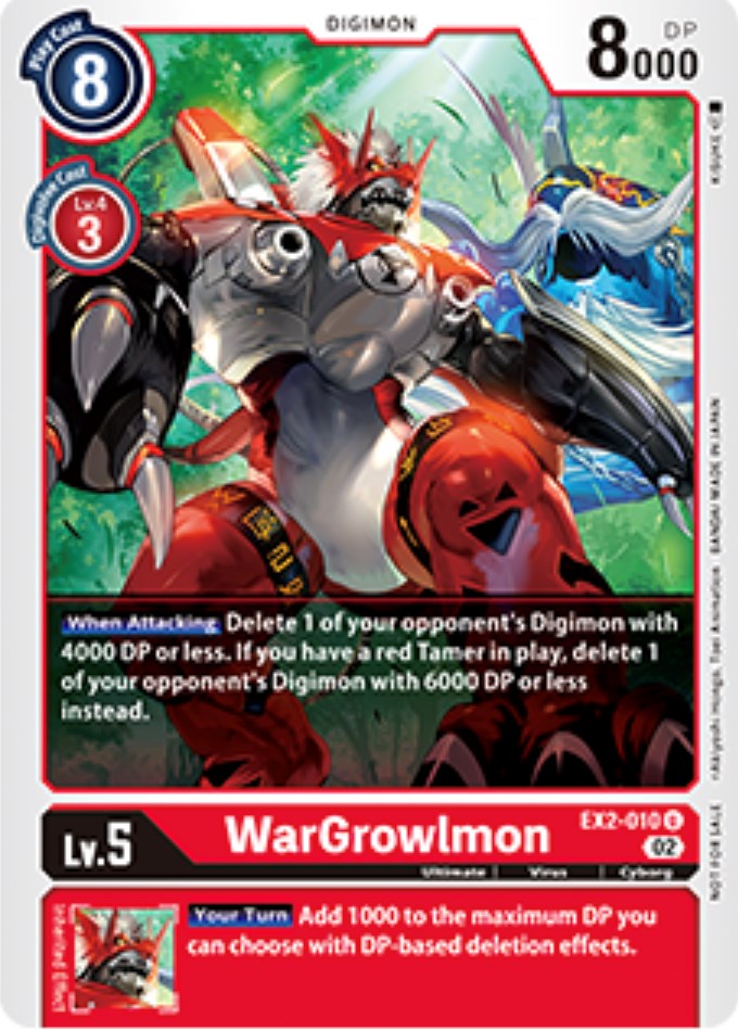 WarGrowlmon [EX2-010] (Tamer Party Vol. 6 Promo) [Digital Hazard Promos] | Enigma On Main