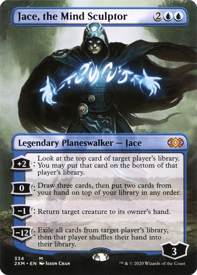 Jace, the Mind Sculptor (Borderless) [Double Masters] | Enigma On Main