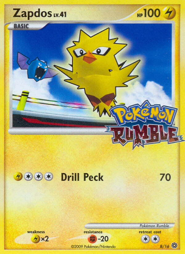 Zapdos (8/16) [Pokémon Rumble] | Enigma On Main