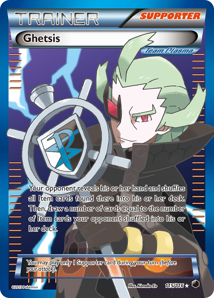 Ghetsis (115/116) [Black & White: Plasma Freeze] | Enigma On Main