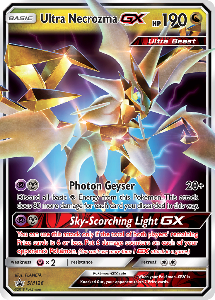 Ultra Necrozma GX (SM126) [Sun & Moon: Black Star Promos] | Enigma On Main