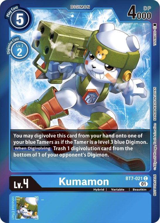 Kumamon [BT7-021] (Event Pack 3) [Next Adventure Promos] | Enigma On Main