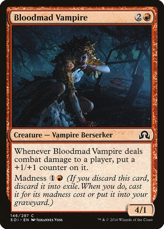 Bloodmad Vampire [Shadows over Innistrad] | Enigma On Main