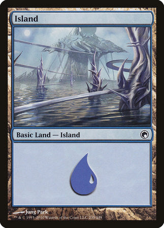 Island (235) [Scars of Mirrodin] | Enigma On Main