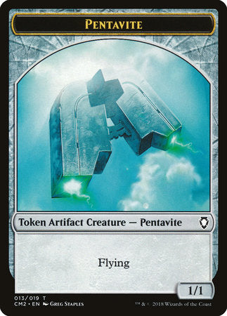 Pentavite Token [Commander Anthology Volume II Tokens] | Enigma On Main