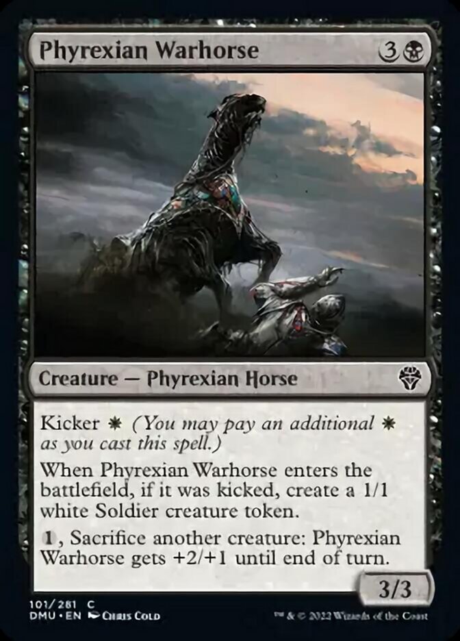 Phyrexian Warhorse [Dominaria United] | Enigma On Main