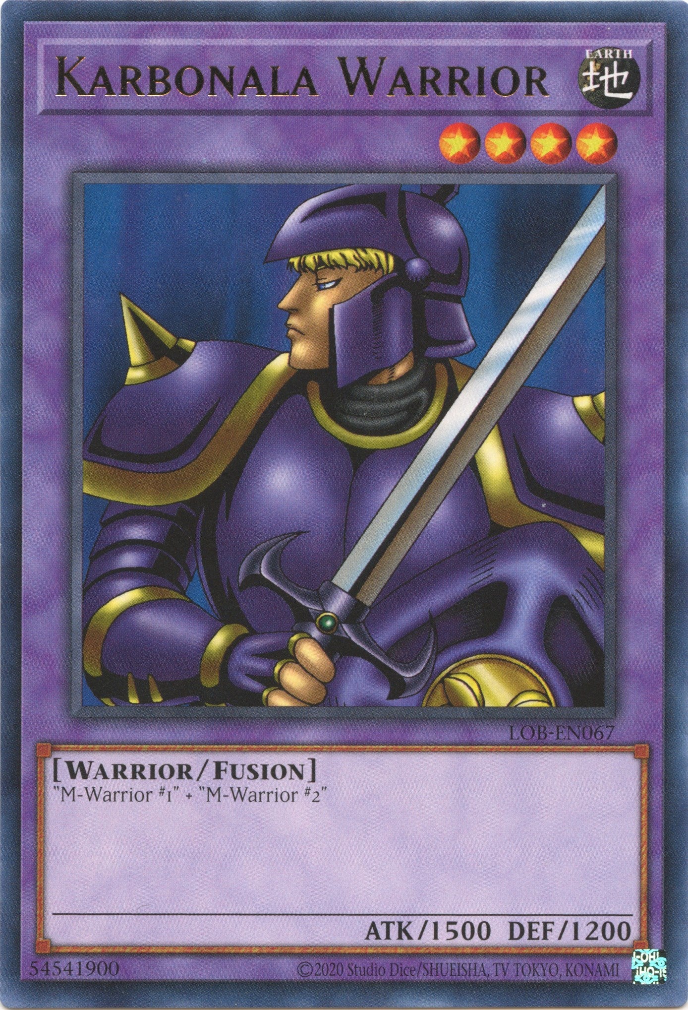 Karbonala Warrior (25th Anniversary) [LOB-EN067] Rare | Enigma On Main