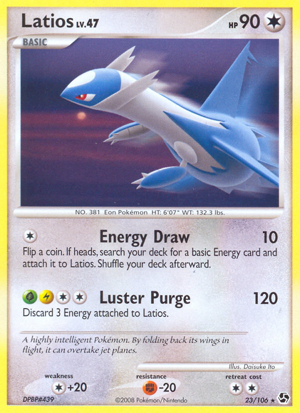 Latios (23/106) [Diamond & Pearl: Great Encounters] | Enigma On Main