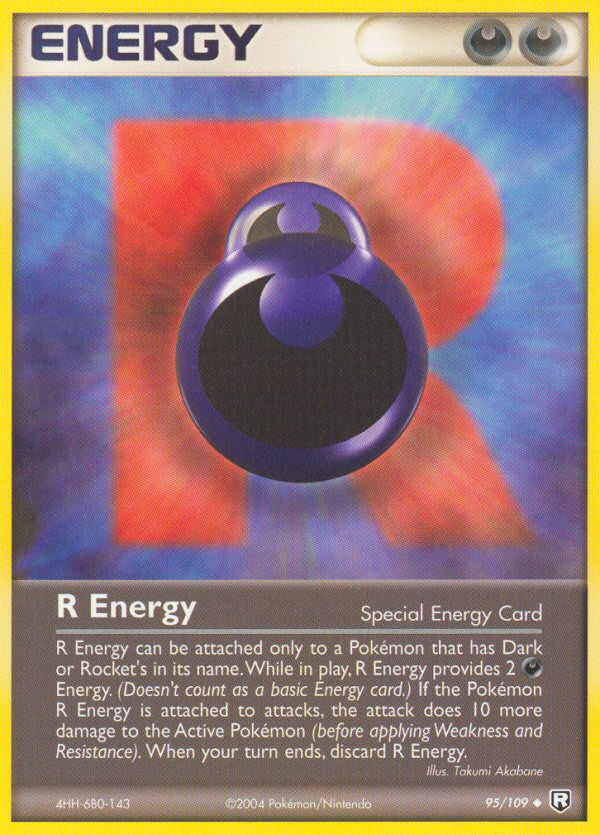 R Energy (95/109) [EX: Team Rocket Returns] | Enigma On Main