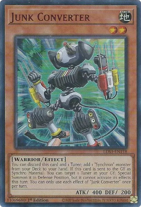 Junk Converter (Red) [LDS3-EN118] Ultra Rare | Enigma On Main