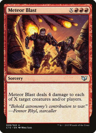 Meteor Blast [Commander 2015] | Enigma On Main