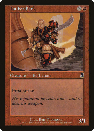 Halberdier [Odyssey] | Enigma On Main