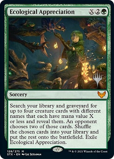 Ecological Appreciation (Promo Pack) [Strixhaven: School of Mages Promos] | Enigma On Main