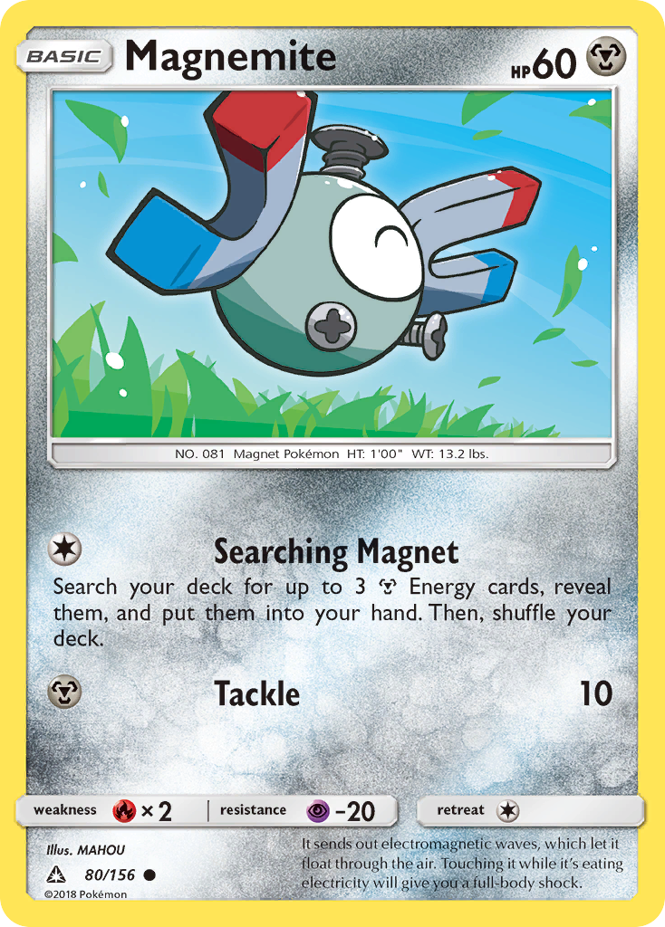 Magnemite (80/156) [Sun & Moon: Ultra Prism] | Enigma On Main