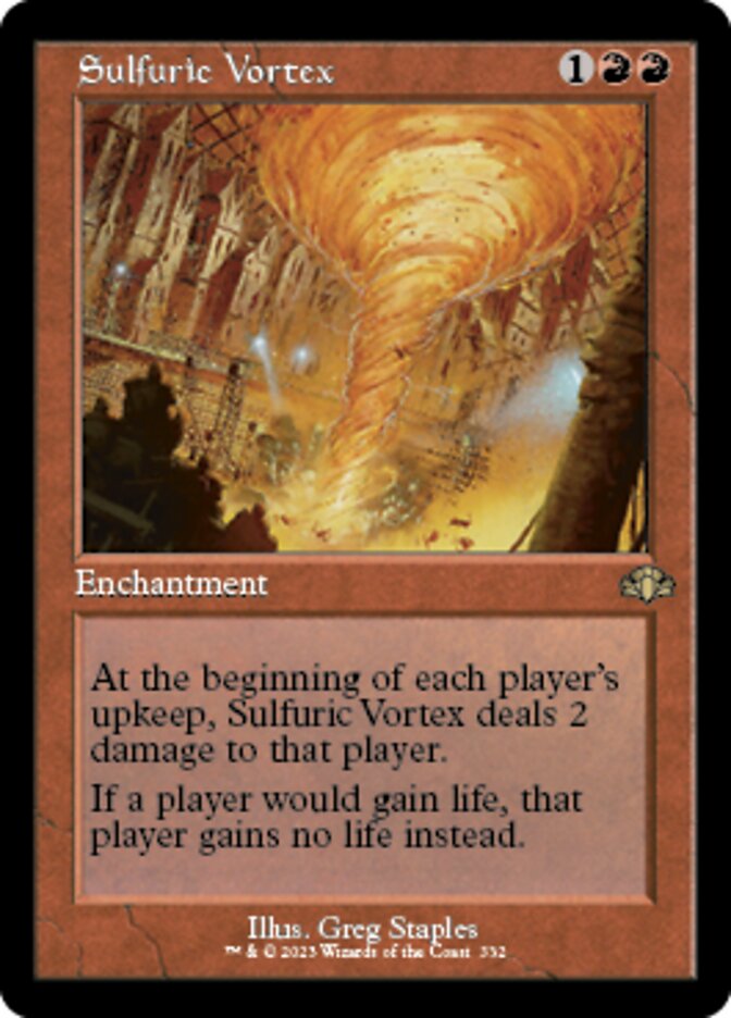 Sulfuric Vortex (Retro) [Dominaria Remastered] | Enigma On Main