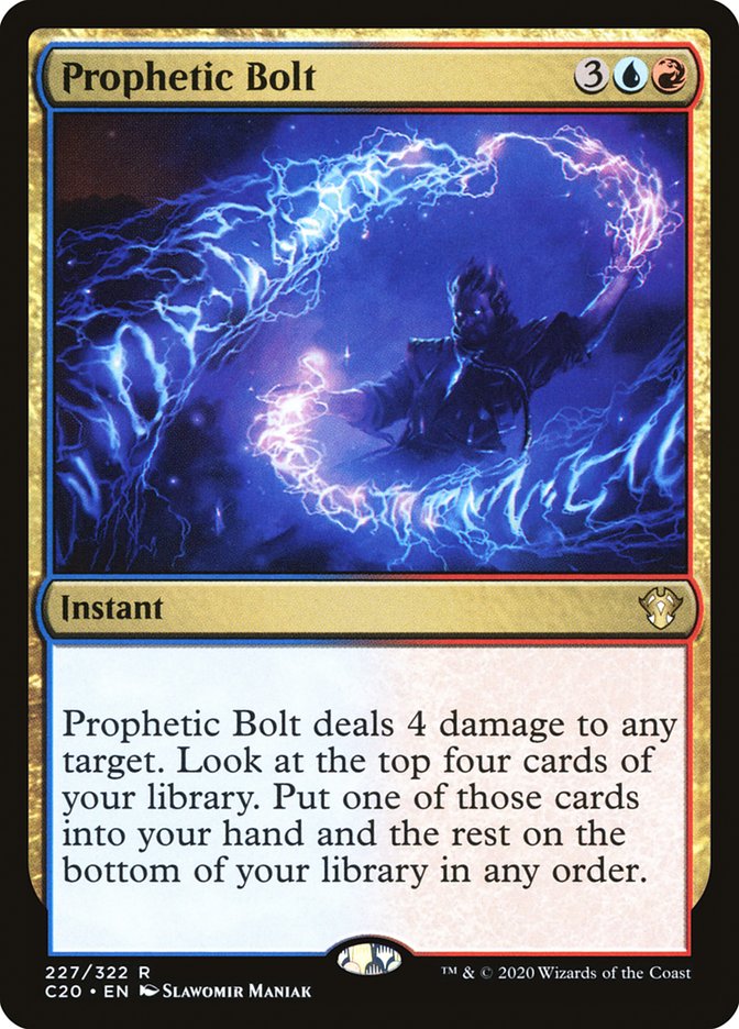 Prophetic Bolt [Commander 2020] | Enigma On Main