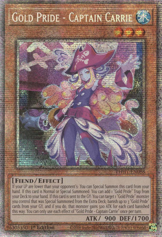 Gold Pride - Captain Carrie [PHHY-EN088] Starlight Rare | Enigma On Main