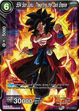 SS4 Son Goku, Thwarting the Dark Empire (Common) [BT13-126] | Enigma On Main