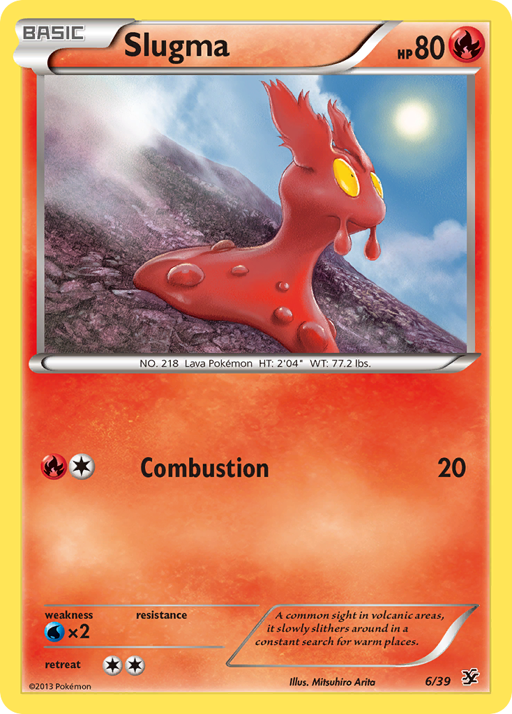 Slugma (6/39) [XY: Kalos Starter Set] | Enigma On Main