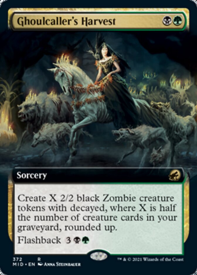 Ghoulcaller's Harvest (Extended) [Innistrad: Midnight Hunt] | Enigma On Main