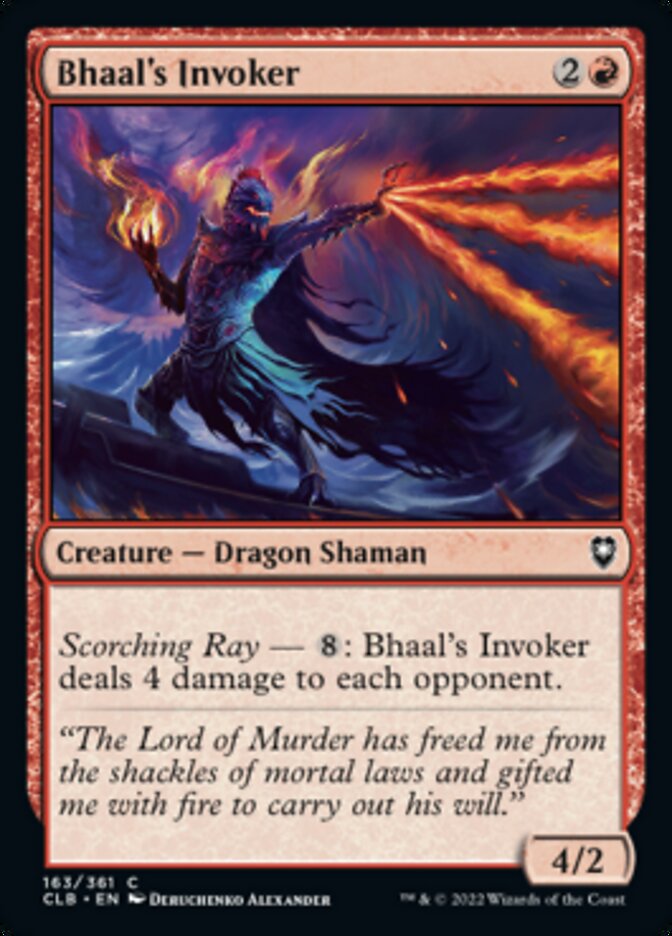 Bhaal's Invoker [Commander Legends: Battle for Baldur's Gate] | Enigma On Main