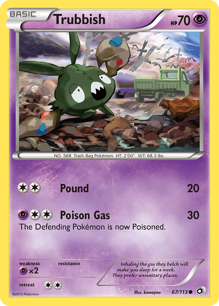 Trubbish (67/113) [Black & White: Legendary Treasures] | Enigma On Main