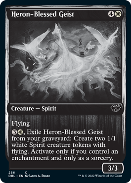 Heron-Blessed Geist [Innistrad: Double Feature] | Enigma On Main