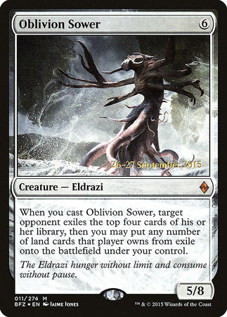 Oblivion Sower [Battle for Zendikar Promos] | Enigma On Main