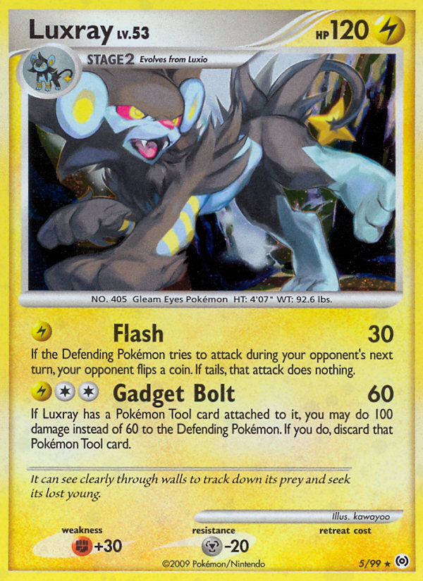 Luxray (5/99) [Platinum: Arceus] | Enigma On Main