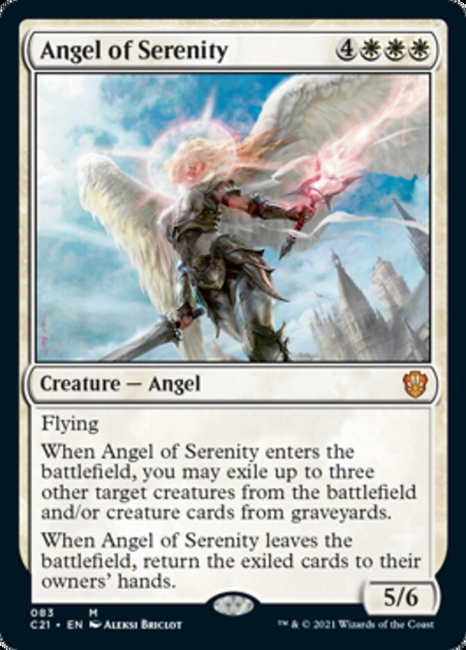 Angel of Serenity [Commander 2021] | Enigma On Main