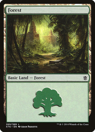 Forest (269) [Khans of Tarkir] | Enigma On Main