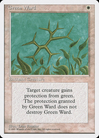 Green Ward [Fourth Edition] | Enigma On Main