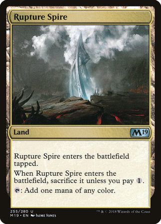 Rupture Spire [Core Set 2019] | Enigma On Main