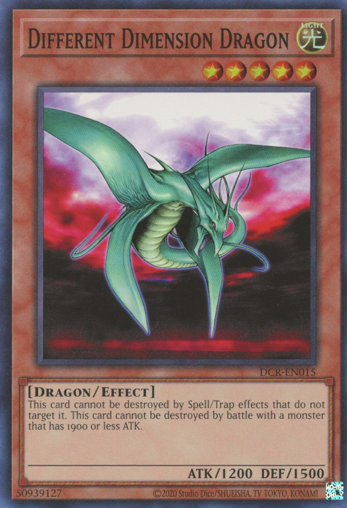 Different Dimension Dragon [DCR-EN015] Super Rare | Enigma On Main