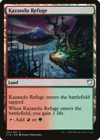 Kazandu Refuge [Commander 2018] | Enigma On Main