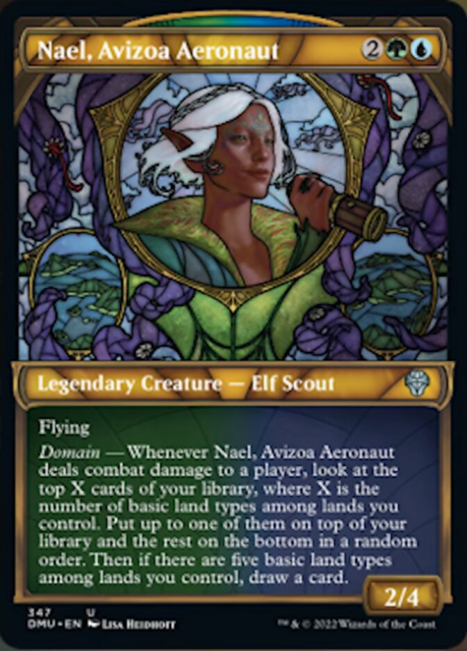 Nael, Avizoa Aeronaut (Showcase Textured) [Dominaria United] | Enigma On Main