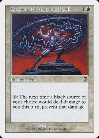 Circle of Protection: Black [Seventh Edition] | Enigma On Main