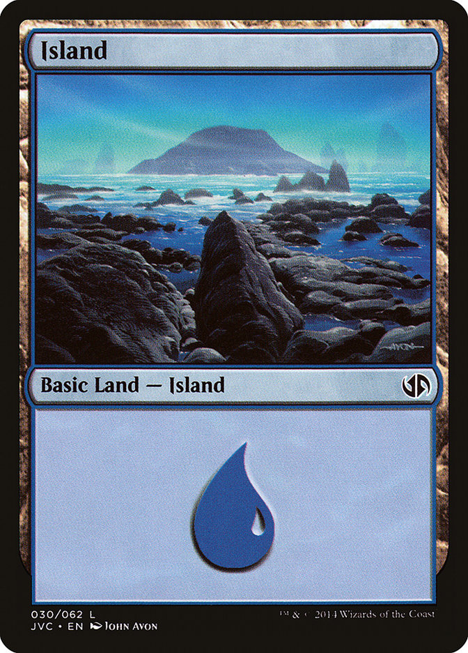 Island (30) [Duel Decks Anthology] | Enigma On Main