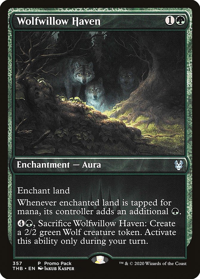 Wolfwillow Haven (Promo Pack) [Theros Beyond Death Promos] | Enigma On Main