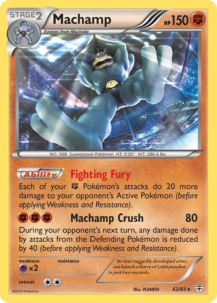 Machamp (42/83) [XY: Generations] | Enigma On Main