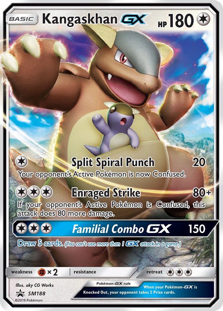 Kangaskhan GX (SM188) [Sun & Moon: Black Star Promos] | Enigma On Main