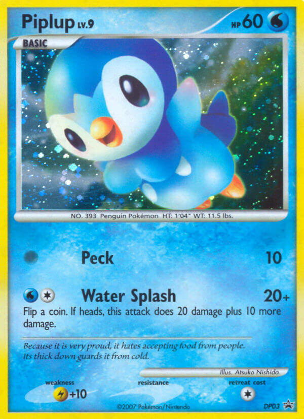 Piplup (DP03) [Diamond & Pearl: Black Star Promos] | Enigma On Main