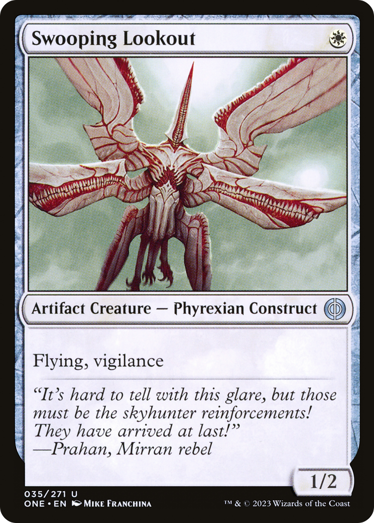 Swooping Lookout [Phyrexia: All Will Be One] | Enigma On Main