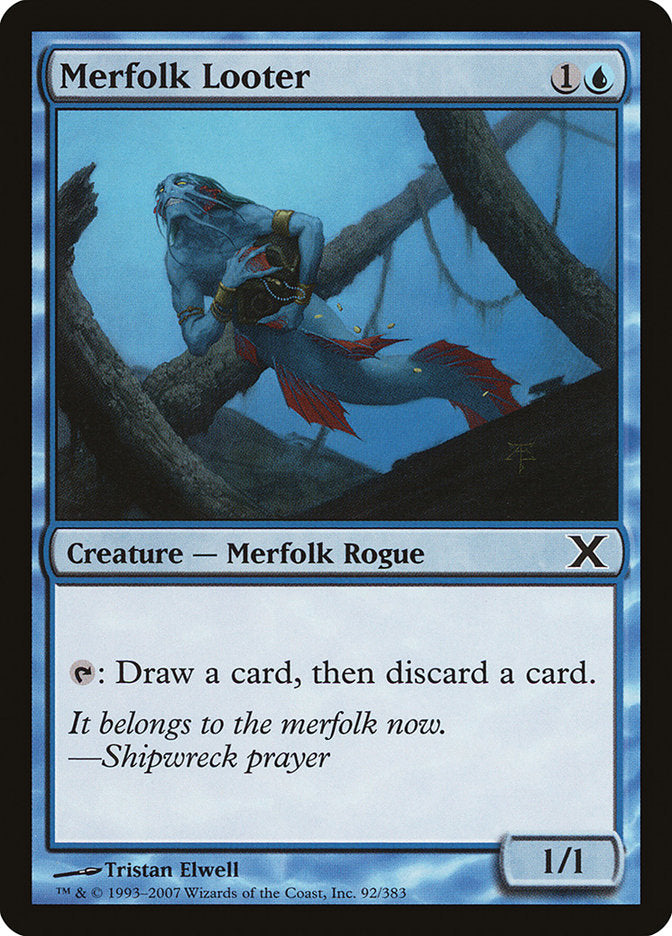 Merfolk Looter [Tenth Edition] | Enigma On Main