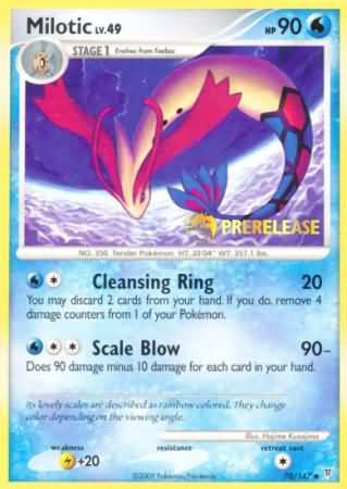 Milotic (70/147) (Prerelease Promo) [Nintendo: Black Star Promos] | Enigma On Main
