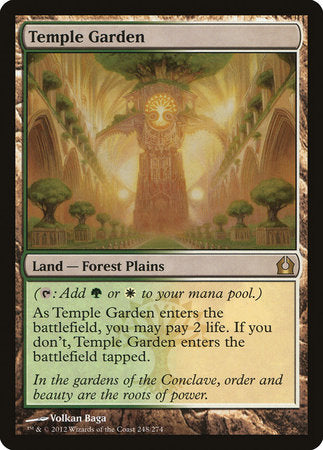 Temple Garden [Return to Ravnica] | Enigma On Main