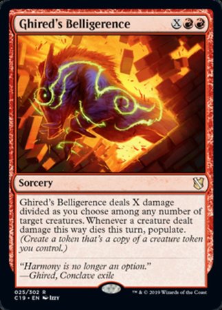 Ghired's Belligerence [Commander 2019] | Enigma On Main