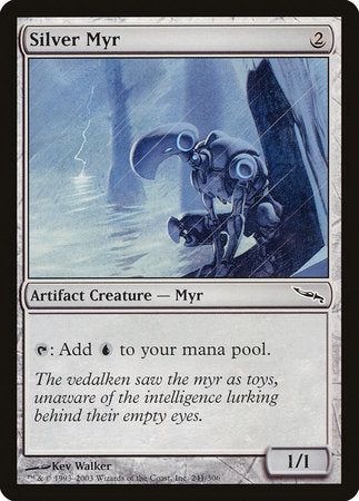 Silver Myr [Mirrodin] | Enigma On Main