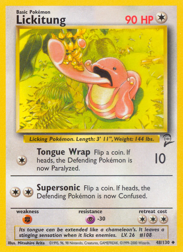 Lickitung (48/130) [Base Set 2] | Enigma On Main