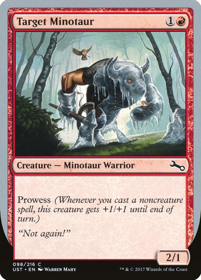 Target Minotaur (Ice Art) [Unstable] | Enigma On Main